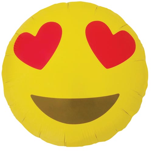 Ballon Emoji Coeur Pikasworld Decoration Anniversaire Enfant Articles De Fete Organisation Anniversaire