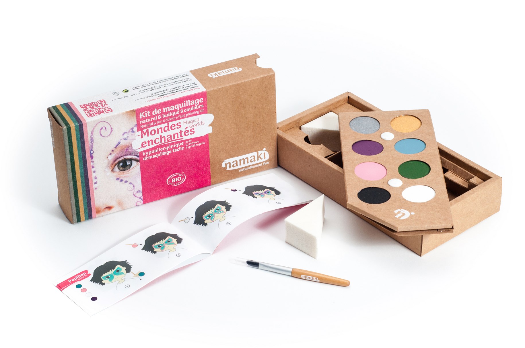 Kit De Maquillage 8 Couleurs Mondes Enchantes Pikasworld Decoration Anniversaire Enfant Articles De Fete Organisation Anniversaire