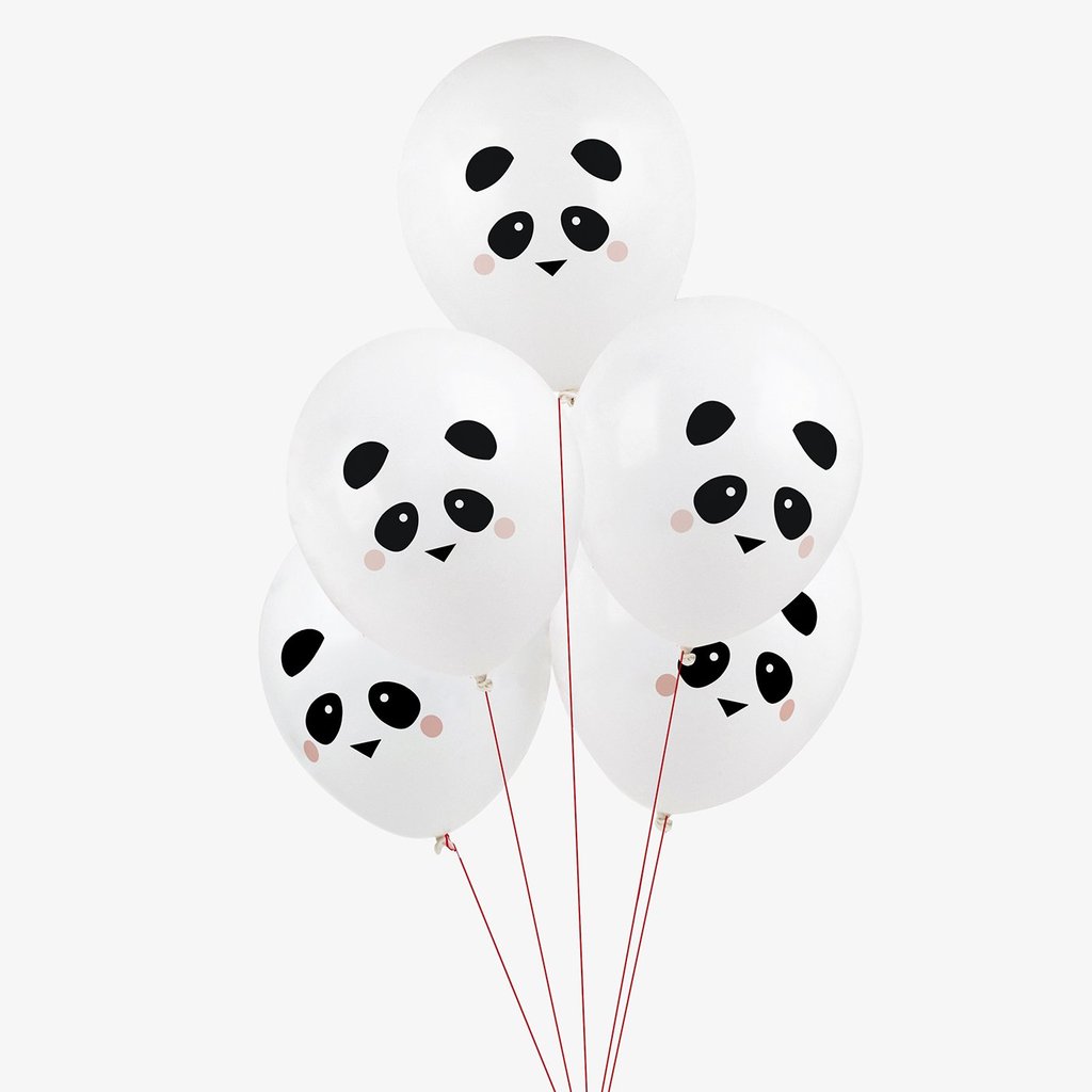 5 Ballons Pandas Pikasworld Decoration Anniversaire Enfant Articles De Fete Organisation Anniversaire